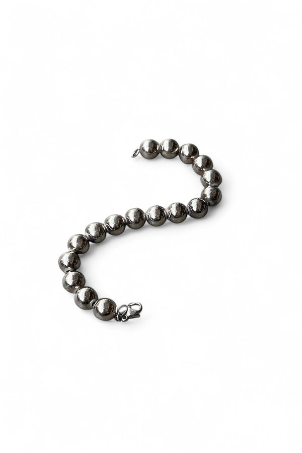 925 BEAD BRACELET / SILVER [SIZE: ONE SIZE USED]