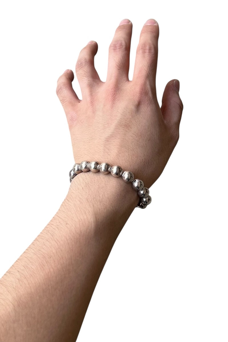 925 BEAD BRACELET / SILVER [SIZE: ONE SIZE USED]
