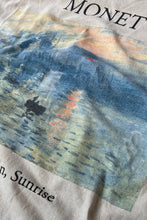 画像をギャラリービューアに読み込む, MONET ART T-SHIRT / BEIGE [SIZE: L USED]
