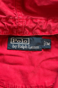EXCLUSIVE OF DECORATION ZIP UP HOODIE JACKET 90'S 復刻 / RED [SIZE: M USED]