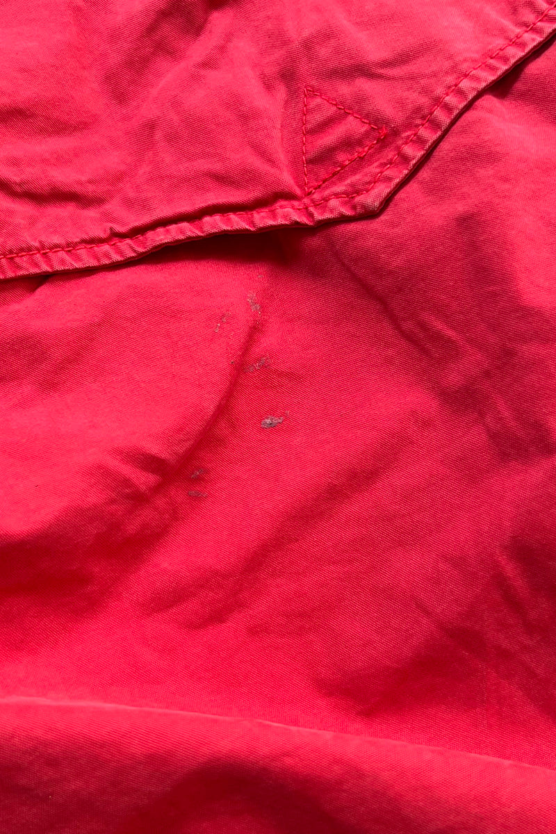 EXCLUSIVE OF DECORATION ZIP UP HOODIE JACKET 90'S REISSUE / RED [SIZE: M USED]