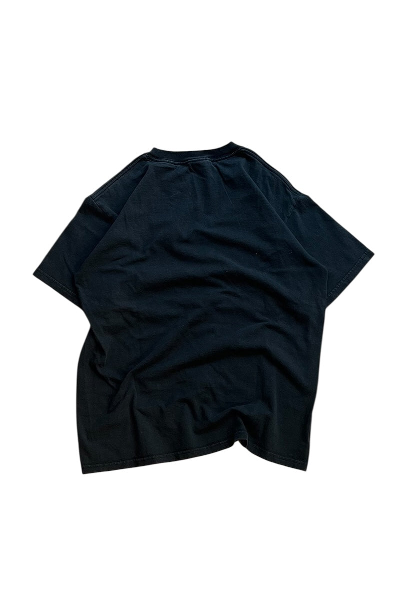 04'S EMINEM HIP HOP T-SHIRT / BLACK [SIZE: M USED]