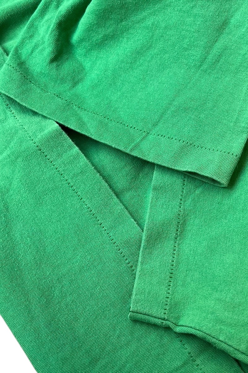 MADE IN USA Y2K EARLY 00'S APPLE T-SHIRT / GREEN [SIZE: M USED]
