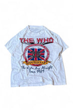 画像をギャラリービューアに読み込む, 89&#39;S THE WHO 25YEARS TOUR BAND T-SHIRT / WHITE [SIZE: M USED]
