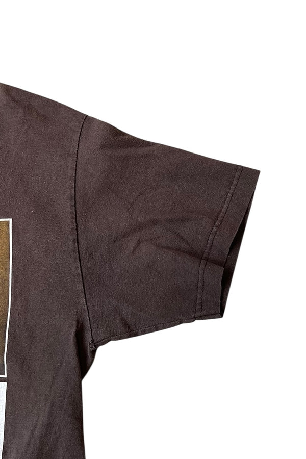 MADE IN MEXICO Y2K 2004 THE BEATLES BAND T-SHIRT / BROWN [SIZE: M USED]