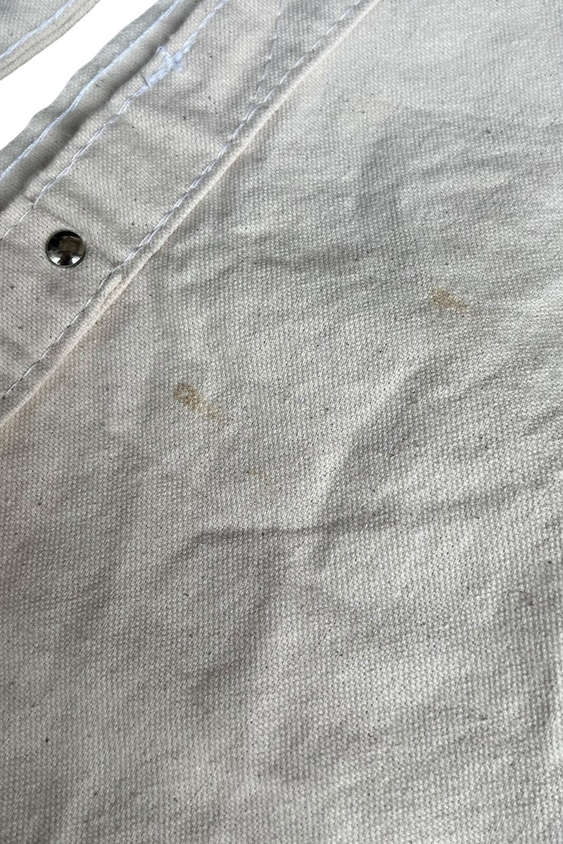 80'S VINTAGE MAIL BAG / WHITE [SIZE: ONE SIZE DEADSTOCK/NOS]