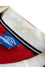 画像をギャラリービューアに読み込む, 98-00&#39;S BECKHAM FOOTBALL GAME SHIRT / RED [SIZE: XL USED]
