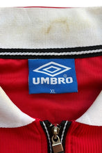 画像をギャラリービューアに読み込む, 98-00&#39;S BECKHAM FOOTBALL GAME SHIRT / RED [SIZE: XL USED]
