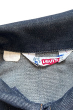 画像をギャラリービューアに読み込む, MADE IN USA 70&#39;S DENIM JACKET ORANGE TAB / NAVY [SIZE: 22 USED]
