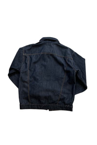 MADE IN USA 70'S DENIM JACKET ORANGE TAB / NAVY [SIZE: 22 USED]