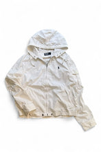 画像をギャラリービューアに読み込む, EXCLUSIVE OF DECORATION ZIP UP HOODIE JACKET 90&#39;S 復刻 / WHITE [SIZE: M USED]
