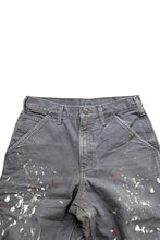 画像をギャラリービューアに読み込む, MADE IN USA 14&#39;S DUCK PAINTER PANTS W/FRANNEL CHECK LINNER / GRAY [SIZE: 30 USED]
