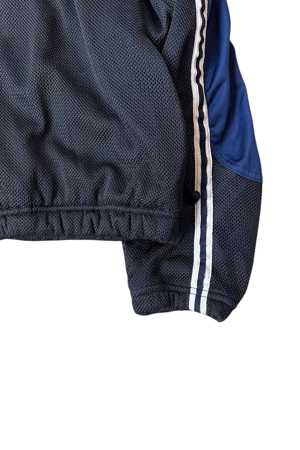 90'S ZIP UP TRACK JACKET / NAVY [SIZE: M USED]