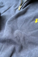 画像をギャラリービューアに読み込む, 90&#39;S HALF-ZIP SWEAT / NAVY [SIZE: M USED]
