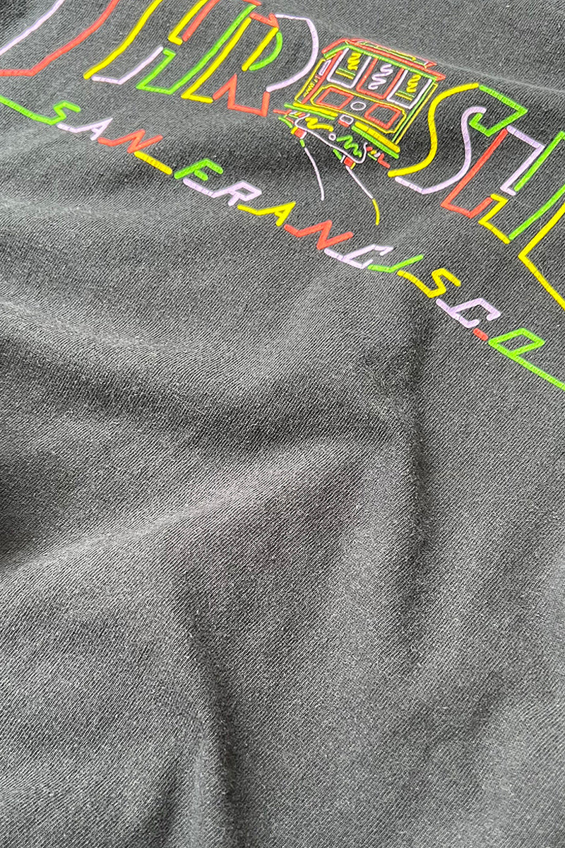 SANFRANCISCO LOGO L/S T-SHIRT USA Model / BLACK [SIZE: L USED]