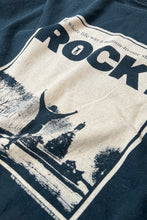 画像をギャラリービューアに読み込む, Y2K 05&#39;S ROCKEY MOVIE T-SHIRT / BLACK [SIZE: L USED]
