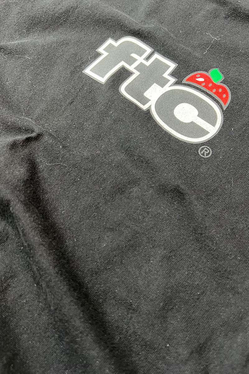 20'S FTC LOGO SKATEBOARDING T-SHIRT / BLACK [SIZE: M USED]