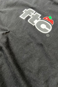 20'S FTC LOGO SKATEBOARDING T-SHIRT / BLACK [SIZE: M USED]