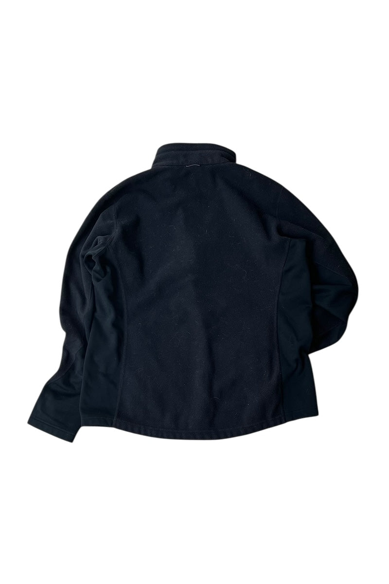 ZIP FLEECE JACKET / BLACK [SIZE: L USED]
