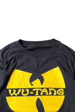 画像をギャラリービューアに読み込む, WU-TANG CLAN HIP HOP T-SHIRT / BLACK [SIZE: XL USED]
