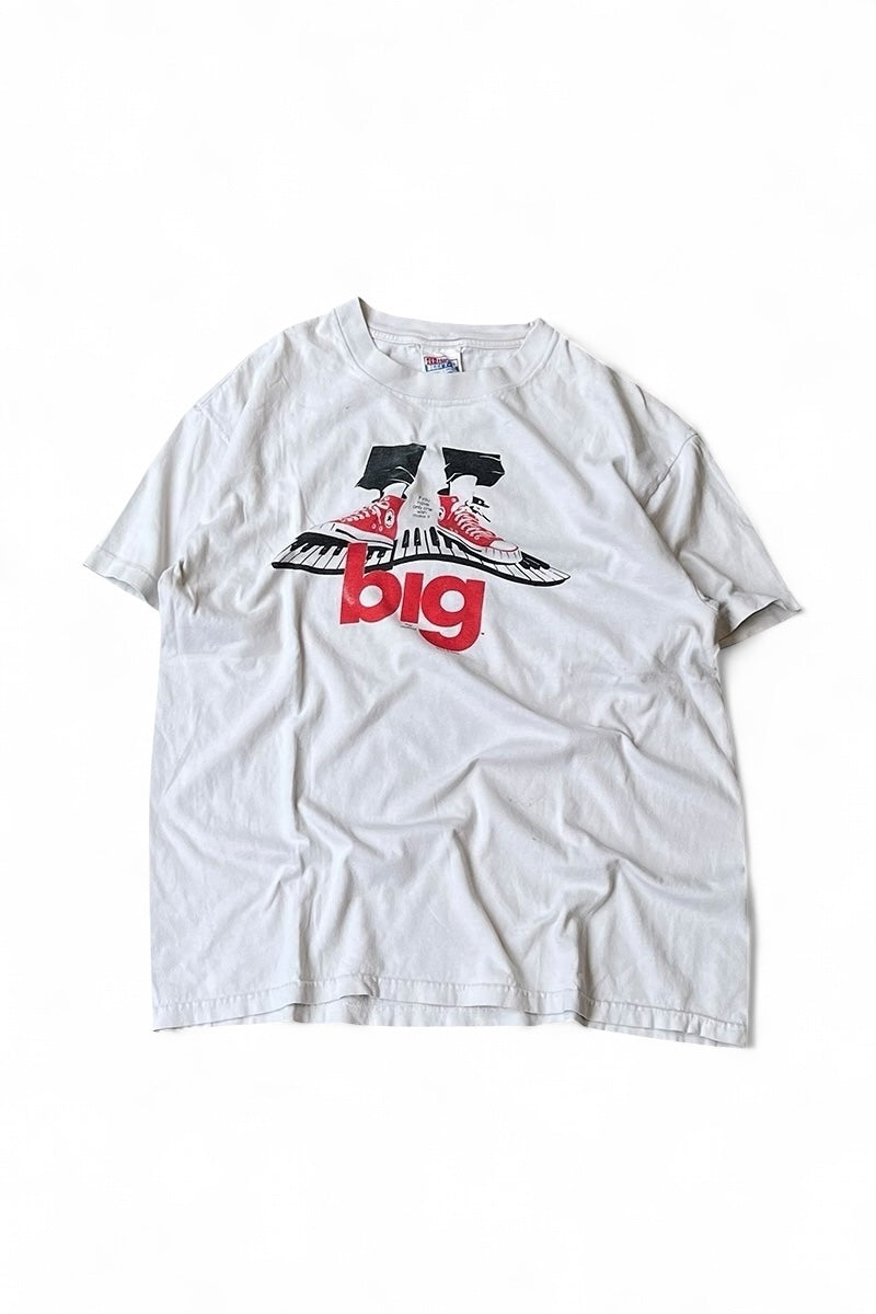 MADE IN USA 90'S CONVERSE T-SHIRT / WHITE [SIZE: L USED]