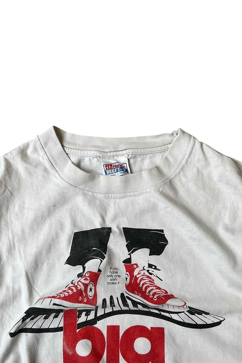 MADE IN USA 90'S CONVERSE T-SHIRT / WHITE [SIZE: L USED]