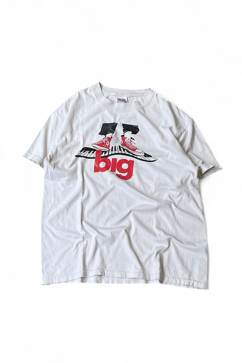MADE IN USA 90'S CONVERSE T-SHIRT / WHITE [SIZE: L USED]