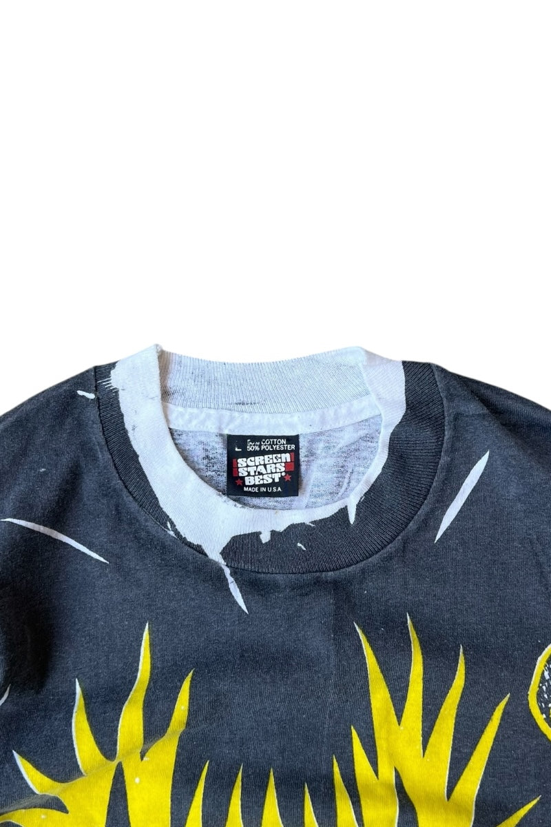 MADE IN USA 88'S BATMAN T-SHIRT / PATTERN [SIZE: L USED]