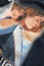 画像をギャラリービューアに読み込む, MADE IN USA 98&#39;S TITANIC MOVIE T-SHIRT YOUTH / BLACK [SIZE: XL USED]
