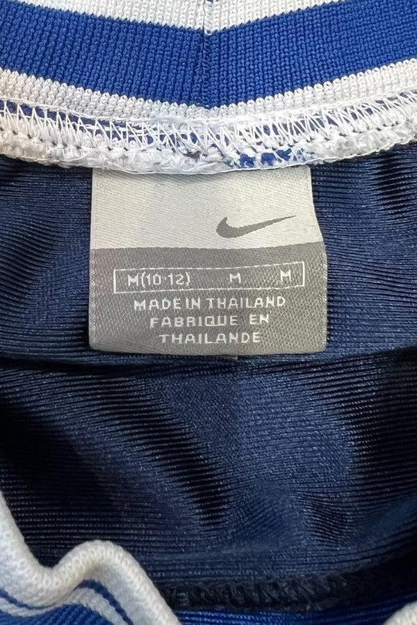 Y2K EARLY 00'S L/S MESH T-SHIRT / NAVY [SIZE: M USED]