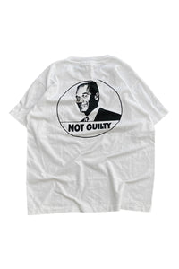 MADE IN USA 94-95'S OJ SIMPSON GUILTY T-SHIRT / WHITE [SIZE: M USED]