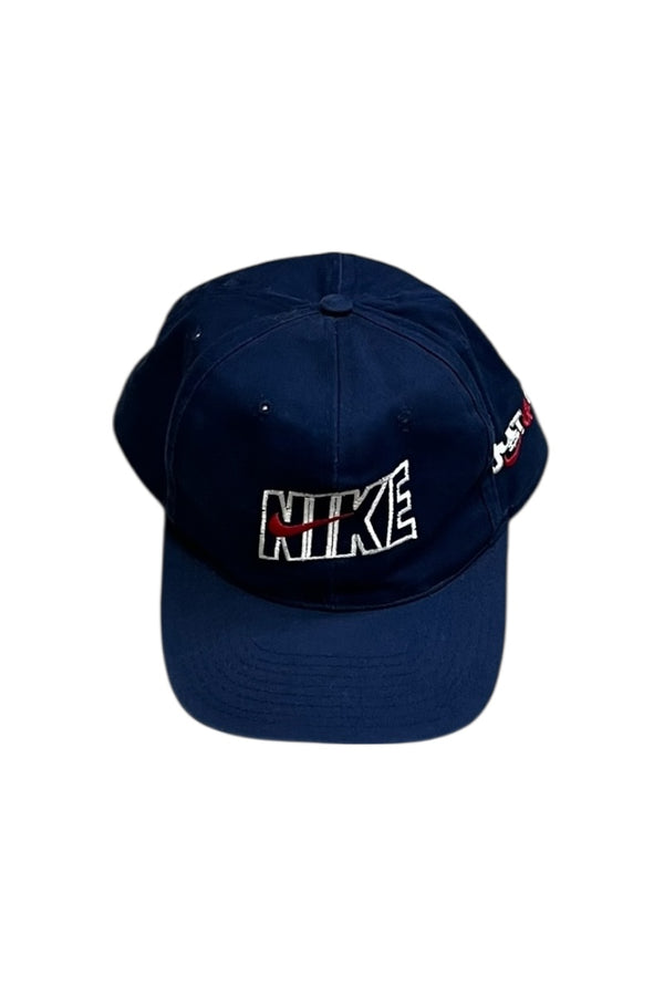 90'S JUST DO IT CAP / NAVY [SIZE: ONE SIZE USED]