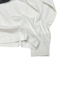 MADE IN USA 90'S SALE L/S T-SHIRT / WHITE [SIZE: L USED]