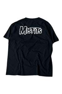 11'S MISFITS BAND T-SHIRT / BLACK [SIZE: L USED]