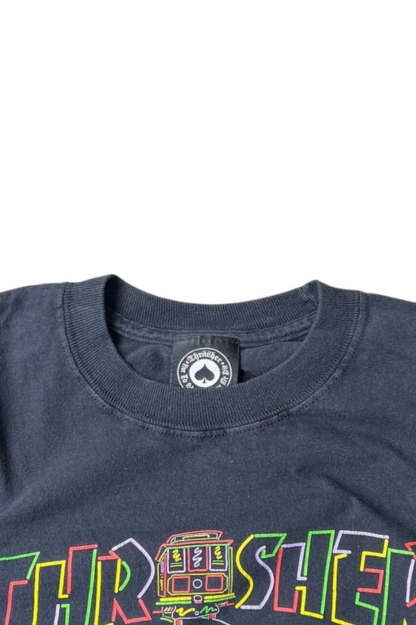 SANFRANCISCO LOGO L/S T-SHIRT USA Model / BLACK [SIZE: L USED]