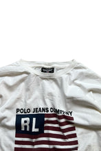 画像をギャラリービューアに読み込む, MADE IN USA 90-Y2K EARLY 00&#39;S LOGO PRINT T-SHIRT / WHITE [SIZE: M USED]
