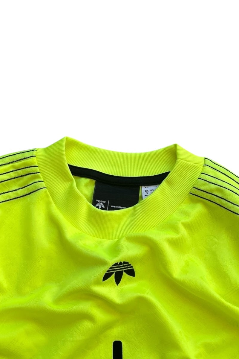 L/S FOOTBALL GAME SHIRT / YELLOW [SIZE: S USED]