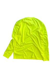 L/S FOOTBALL GAME SHIRT / YELLOW [SIZE: S USED]