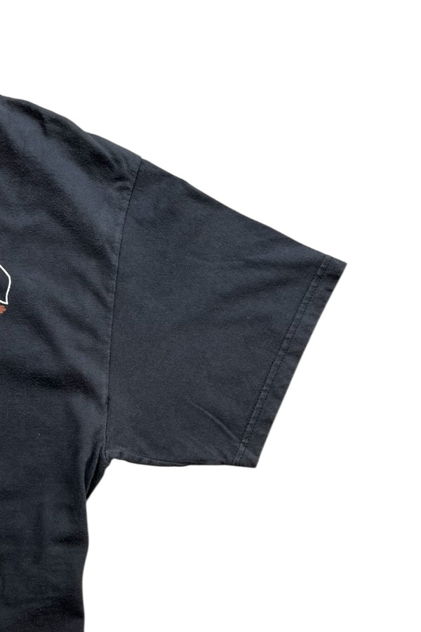 90'S HARLEY DAVIDSON PRINT T-SHIRT / BLACK [SIZE: L USED]