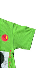 画像をギャラリービューアに読み込む, MADE IN USA GIL SCOTT-HERON PRINT T-SHIRT / GREEN [SIZE: S USED]
