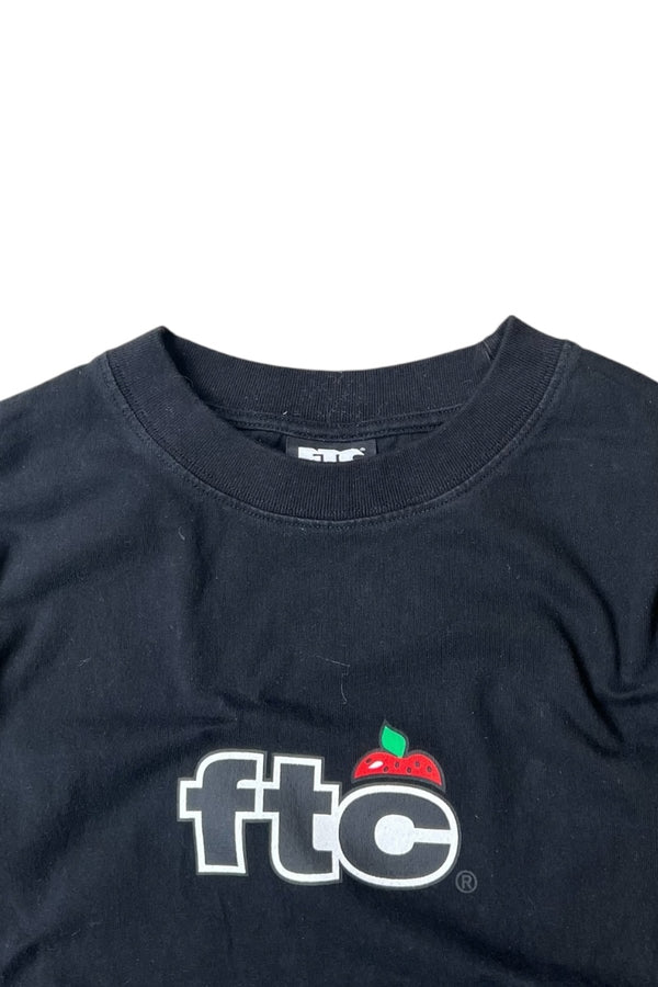 20'S FTC LOGO SKATEBOARDING T-SHIRT / BLACK [SIZE: M USED]