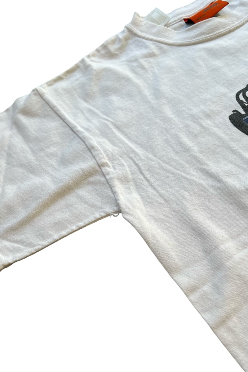 Y2K EARLY 00'S JEEP T-SHIRT / WHITE [SIZE: L USED]