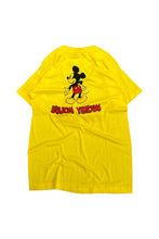 画像をギャラリービューアに読み込む, MADE IN USA 80&#39;S MICKEY MOUSE CHARACTER T-SHIRT / YELLOW [SIZE: XL USED]
