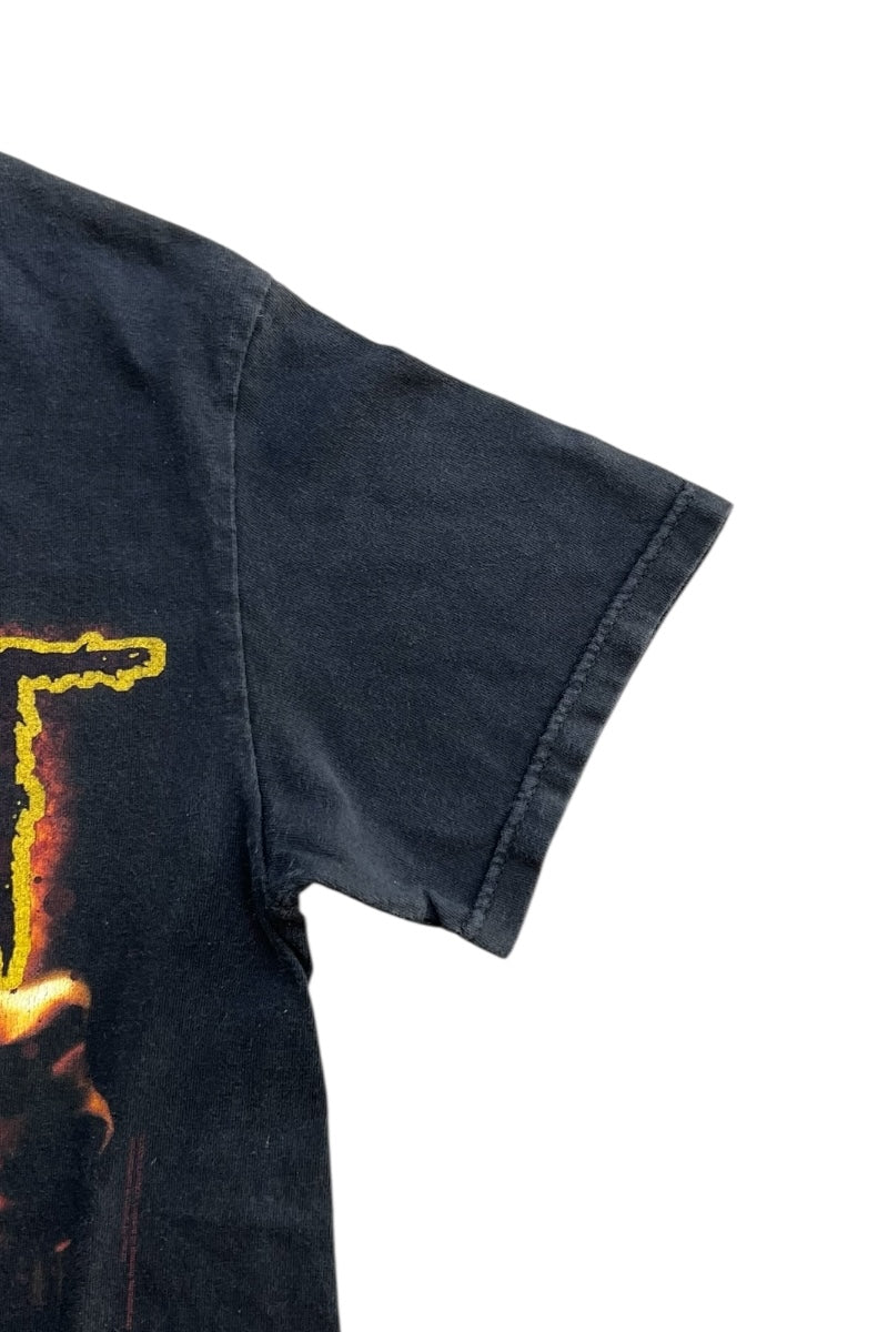 Y2K EARLY 00'S SLIPKNOT BAND T-SHIRT / BLACK [SIZE: S USED]