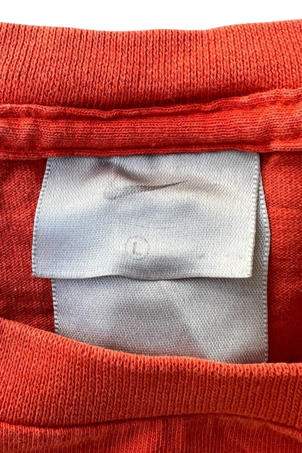Y2K EARLY 00'S JUST DO IT T-SHIRT / ORANGE [SIZE: L USED]