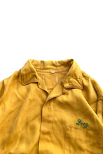 画像をギャラリービューアに読み込む, MADE IN USA 66&#39;S S/S RAYON OPEN COLLER SHIRT / YELLOW [SIZE: L USED]
