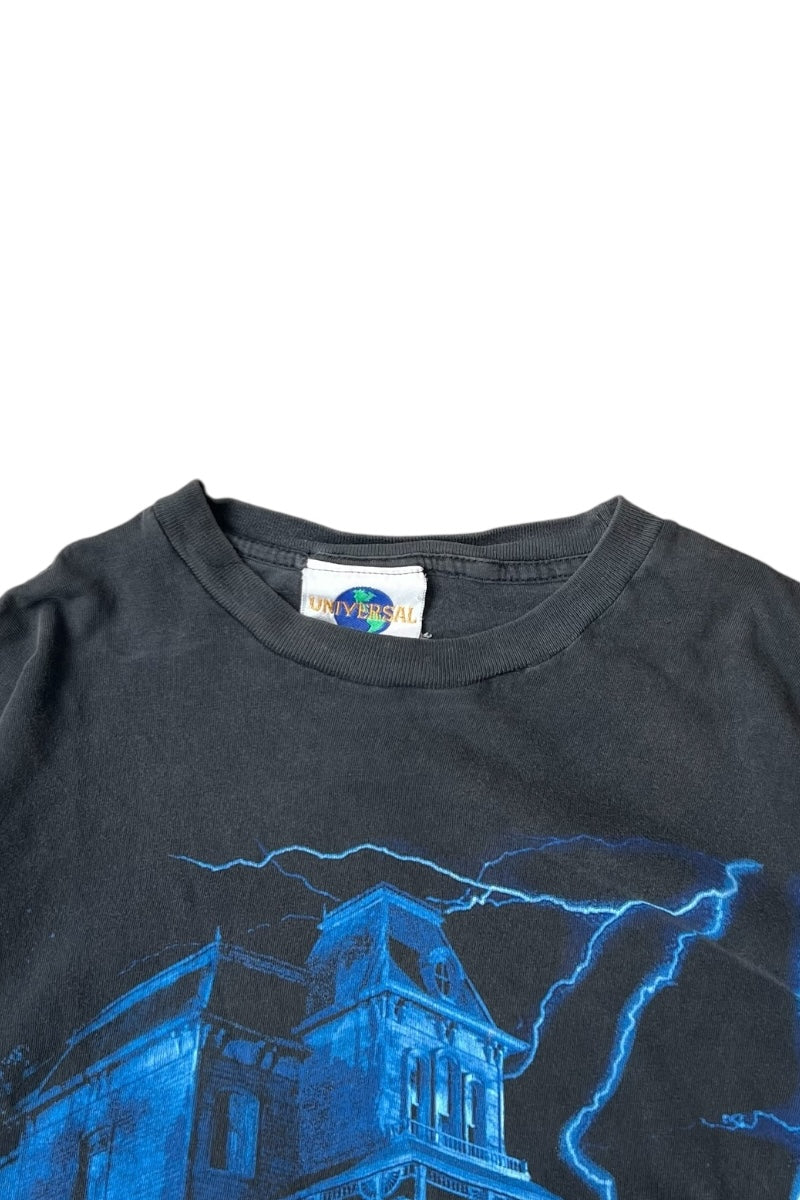 MADE IN MEXICO 90'S BATES MOTEL MOVIE T-SHIRT / BLACK [SIZE: M USED]