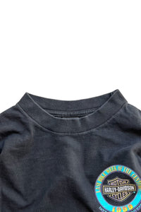 MADE IN USA 99'S LAST WEEK OF THE CENTURY T-SHIRT / BLACK [SIZE: L USED]