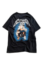 画像をギャラリービューアに読み込む, 94&#39;S METALLICA RIDE THE LIGHTNING BAND T-SHIRT / BLACK [SIZE: M USED]
