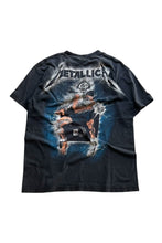画像をギャラリービューアに読み込む, 10&#39;S METALLICA RIDE THE LIGHTNING BAND T-SHIRT / BLACK [SIZE: M USED]
